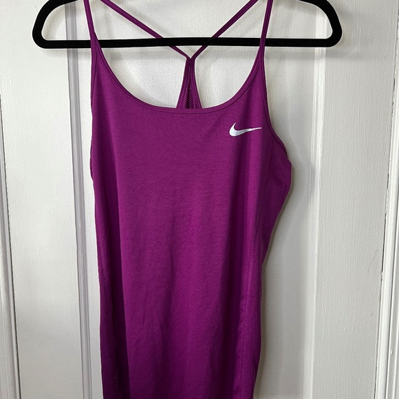 Nike Dry Fit Purple Tank Top - Medium - Picture 1 of 3